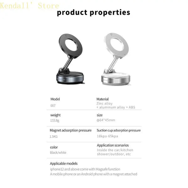 MagSafe Foldable Car Phone Stand™