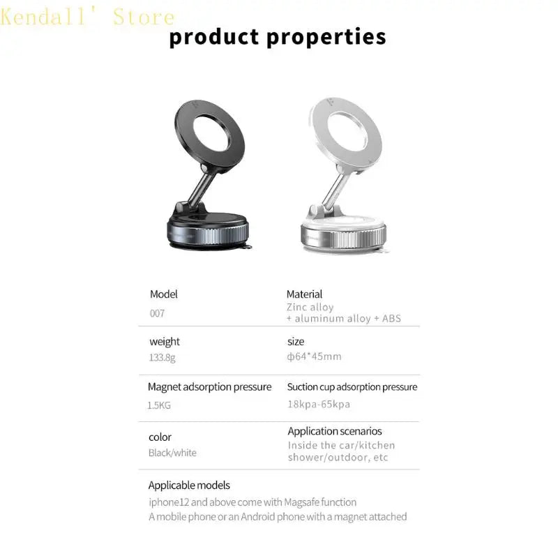 MagSafe Foldable Car Phone Stand™